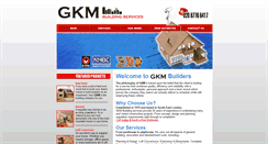 Desktop Screenshot of gkmbuilders.co.uk